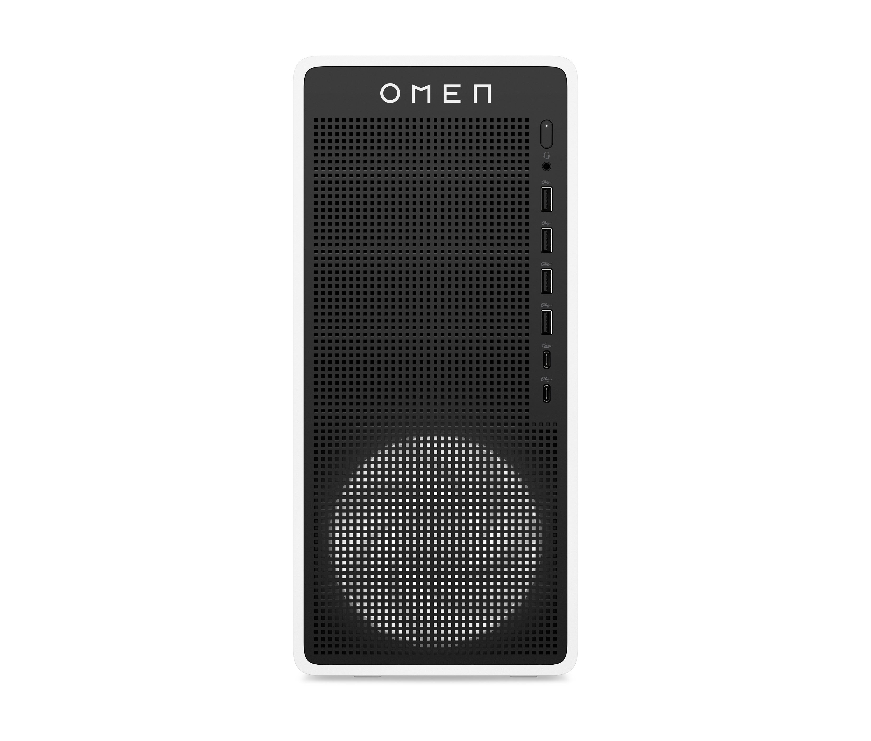OMEN 16L Gaming Desktop TG03-0085t PC, Windows 11 Home, Intel® Core™ Ultra 7, 32GB RAM, 1TB SSD, NVIDIA® GeForce RTX™ 5060, Snow white