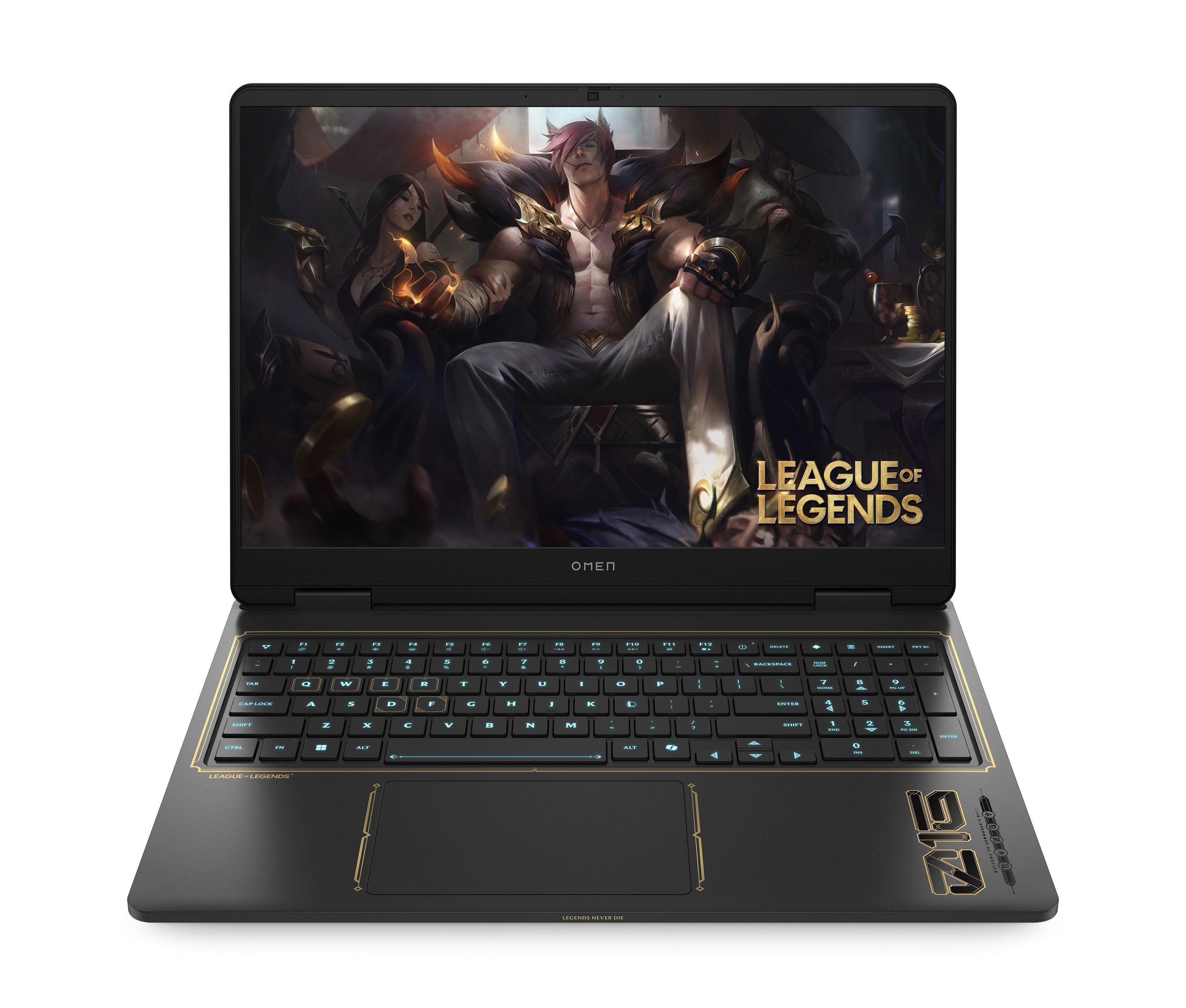 OMEN Gaming Laptop 16, Windows 11 Home, 16", Intel® Core™ i7, 32GB RAM, 1TB SSD, NVIDIA® GeForce RTX™ 5070, WQXGA, Shadow black (League of Legends Limited Edition)