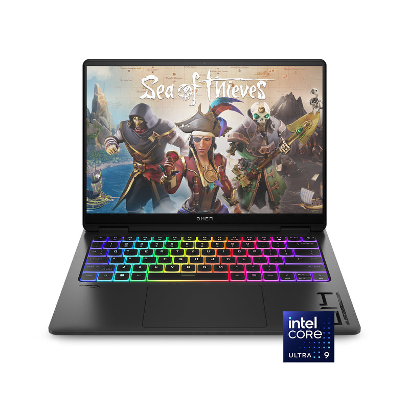 OMEN Transcend Laptop 14-fb0097nr 14", Windows 11 Home,  Intel® Core™ Ultra 9, 32GB RAM, 2TB SSD, NVIDIA® GeForce RTX™ 4070, 3K, Shadow black